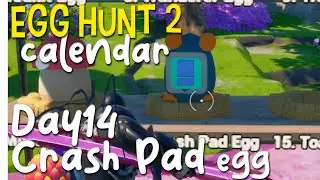 FORTNITE - EGG HUNT 2 - Calendar Day14 Crash Pad V2 Egg 5254-3662-3657