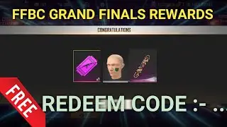 FFBC GRAND FINALS 2021 REDEEM CODE || 19th MARCH FFBC GRAND FINALS REDEEM CODE || FREE FIRE ||