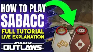 Star Wars Outlaws Sabacc Tutorial - How to Play And WIN Sabacc EASY - Star Wars Outlaws Tips
