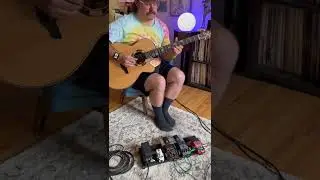 Khruangbin - White Gloves - Live Loop Acoustic Guitar Cover