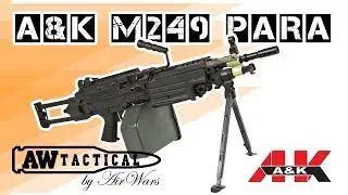 Страйкбольный пулемет A&K M249 PARA (airsoft) A&K-AEG-03