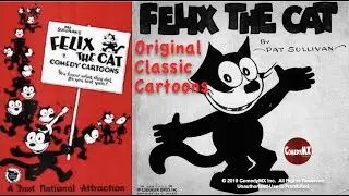 Felix the Cat | Feline Follies | First Felix Cartoon