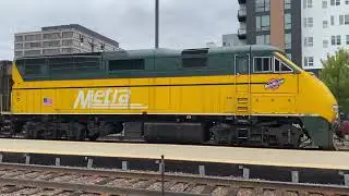 Metra C&NW Heritage Unit At Des Plaines