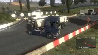 Euro Truck Simulator 2 MP:Why You Shouldnt Over Take On Corners