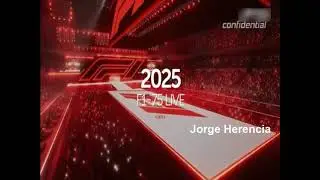 Presentación en la Fómula 1.  (2025)