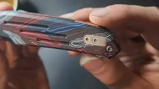 this knife screams rock and roll (vosteed thunderbird)