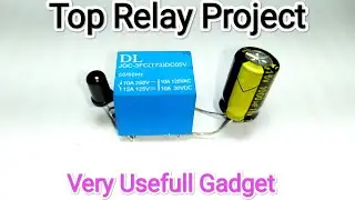 Fire Alarm Using Relay