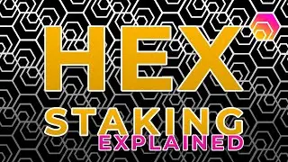 HEX Staking Basics