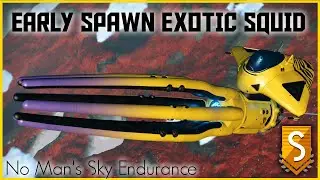 No Man's Sky Endurance - FIRST WAVE ?? Early Spawn Yellow Exotic Squid - No Mans Sky 2022