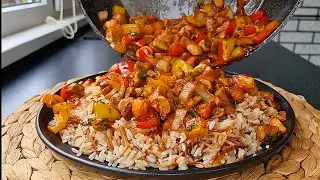 Не поверите как вкусно! Эти грибы с овощами ЛУЧШЕ МЯСА! Легко и быстро . Ужин или Обед
