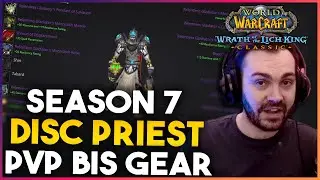 Wrath of The Lich King Season 7 (WoW Classic) - Discipline Priest BiS Gear Guide (RACES & FACTION!)