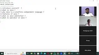 Online Java mock Interview || JAVA mock interview || Java interview questions and answers