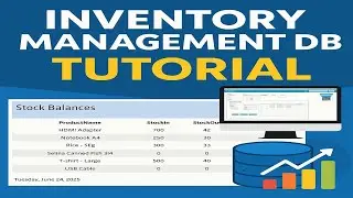 📊 Master Inventory Management with MS Access – Step-by-Step Tutorial