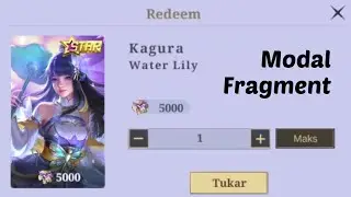 Modal fragment dapet skin Kagura Water Lily