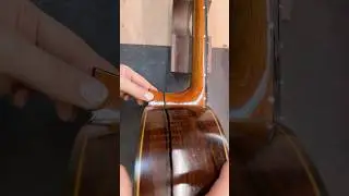 Guitar was split nearly in half #guitar #luthier