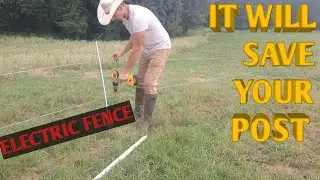 🛠🗜⛏️ 2 tools you've got to have when building electric fence! #electricfence #fence