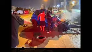 Takeover crash