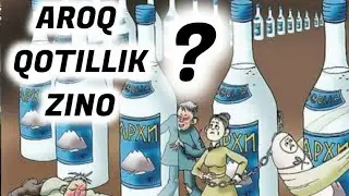AROQ ICHADIGAN ODAM ALLOHNI OLDIDA ENG KATTA GUNOHKORDIR