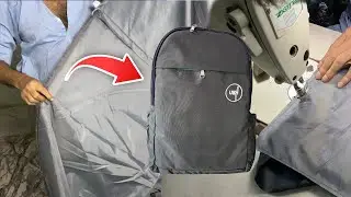 LAPTOP BAG MAKING - Amazing Technique of Handmade Laptop Bag.