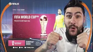 PLAYING FIFA 23 WORLD CUP MODE ONLINE - FULL GAMEPLAY REVIEW BRAZIL vs PORTUGAL!!