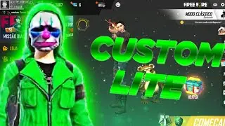 SAIU A MELHOR CUSTOM LITE DE TODAS +100℅ DE SENSIBILIDADE SEM LAGS I TRAVAMENTOS COM SKIN E SEM SKIN