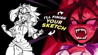 Finishing Your Unfinished Sketches