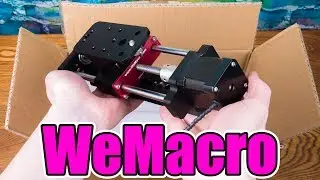 WeMacro Electronic Focusing Rail Slider Unboxing