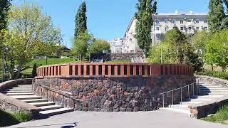 The atmosphere on the Cosmonauts embankment in Saratov on May 8, 2024