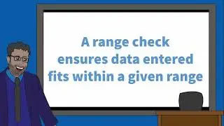 What Is A Range Check? Validation Rules [GCSE COMPUTER SCIENCE]