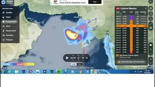 Cyclone Biparjoy live tracking 