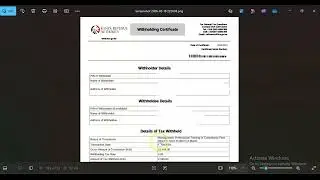 How to File Income Tax Returns if you are employed and have been issued with a withholding Tax.