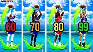 NBA 2K24 BEST JUMPSHOT FOR ALL 3PT RATING + ALL BUILDS! BEST GREEN WINDOW JUMPSHOTS NBA 2K24