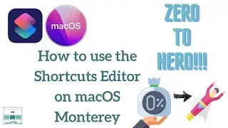 How to use the Shortcuts Editor on macOS Monterey!