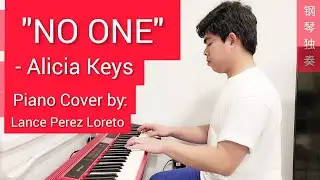 No One - Alicia Keys | Piano Cover by Lance Perez Loreto