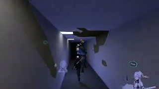 We in here, In this large backrooms | VrChat with mah homies