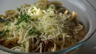 Pâte Italienne facile-Linguine poulet