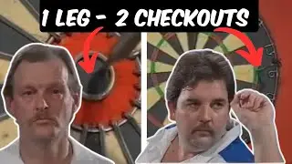 Phil Taylor used CRAZY old rule to win the leg after opponent already hit the double #darts