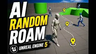 How to Make AI Random Roam in Unreal Engine 5