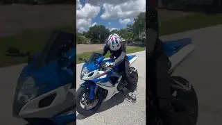 He just bought his First Gsxr750 How did he do