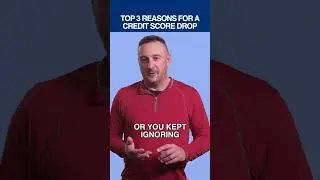 Why did my credit score drop?!?