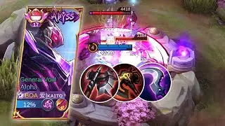 Lifesteal Build Alpha Jungle Monster!! - Build Top 1 Global Alpha ~ MLBB
