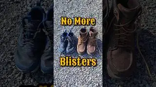the BEST way to prevent blisters? #hiking #work #boots