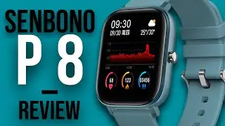 Smartwatch Senbono P8 Unboxing Review - Melhor que Colmi P8? Vale a pena? É bom? - Senbono P8 Brasil