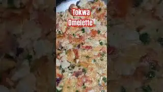 my Tofu omelette  version #shorts #food #foodie