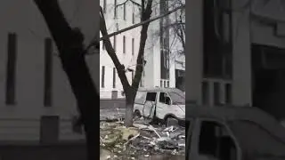 What it looks after massive attack #ukraine #russia
