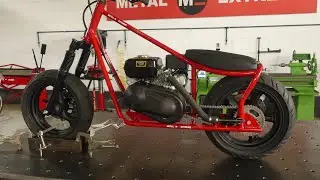 Fabricación Moto Artesanal En Un Solo Vídeo.