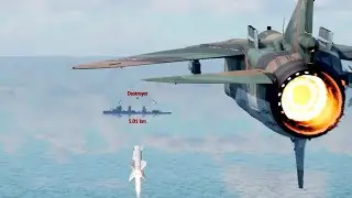War Thunder: Ship vs Missile Extended Version