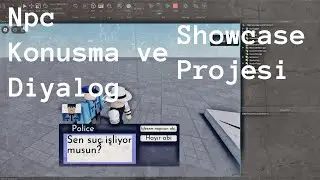 Npc Konuşma Diyalog Sistem Otomatik (Roblox Studio)