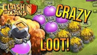 Clash of Clans  1.5M LOOT with GoVaWi 3 star th10