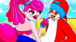 Bad Mommy Long Legs x Squid Game Parody - Friday Night Funkin' Animation | Gacha Animations
